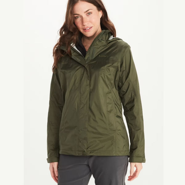 Marmot Womens Precip Eco Jacket Nori